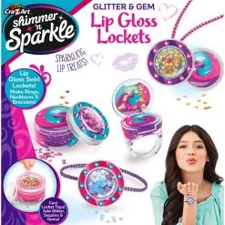 Shimmer N Sparkle Glitter And Gem Lip Gloss Locket -Children's Toy Store SHIMMERNSPARKLEGLITTERANDGEMLIPGLOSSLOCKET4