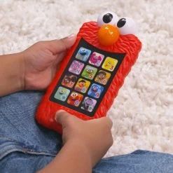 Just Play Sesame Street Learn With Elmo Phone -Children's Toy Store Sesame Street Learn with Elmo Phone Just Play 1687852861664