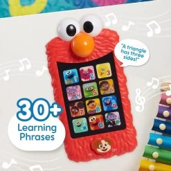 Just Play Sesame Street Learn With Elmo Phone -Children's Toy Store Sesame Street Learn with Elmo Phone Just Play 1687852866721