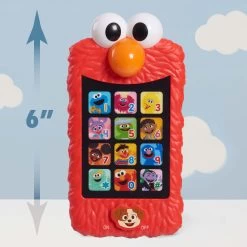 Just Play Sesame Street Learn With Elmo Phone -Children's Toy Store Sesame Street Learn with Elmo Phone Just Play 1687852874171