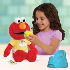 Sesame Street Potty Time Elmo 12" Interactive Plush -Children's Toy Store SesameStreetPottyTimeElmo12 InteractivePlush4