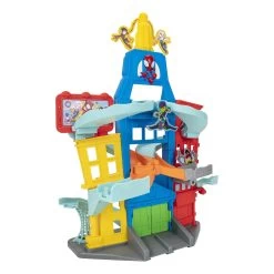 Marvel Spidey & His Amazing Friends Amazing Metals City Track Set 12 Marvel Spidey & His Amazing Friends Amazing Metals City Track Set -Children's Toy Store Spidey His Amazing Friends Amazing Metals City Track Set Marvel 1687963495800