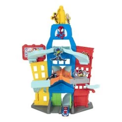 Marvel Spidey & His Amazing Friends Amazing Metals City Track Set 13 Marvel Spidey & His Amazing Friends Amazing Metals City Track Set -Children's Toy Store Spidey His Amazing Friends Amazing Metals City Track Set Marvel 1687963497194