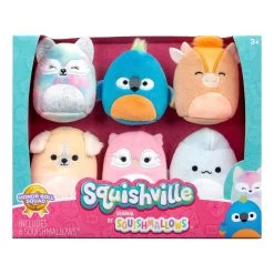 Squishmallows Squishville 2" Honor Roll Squad 6-Pack