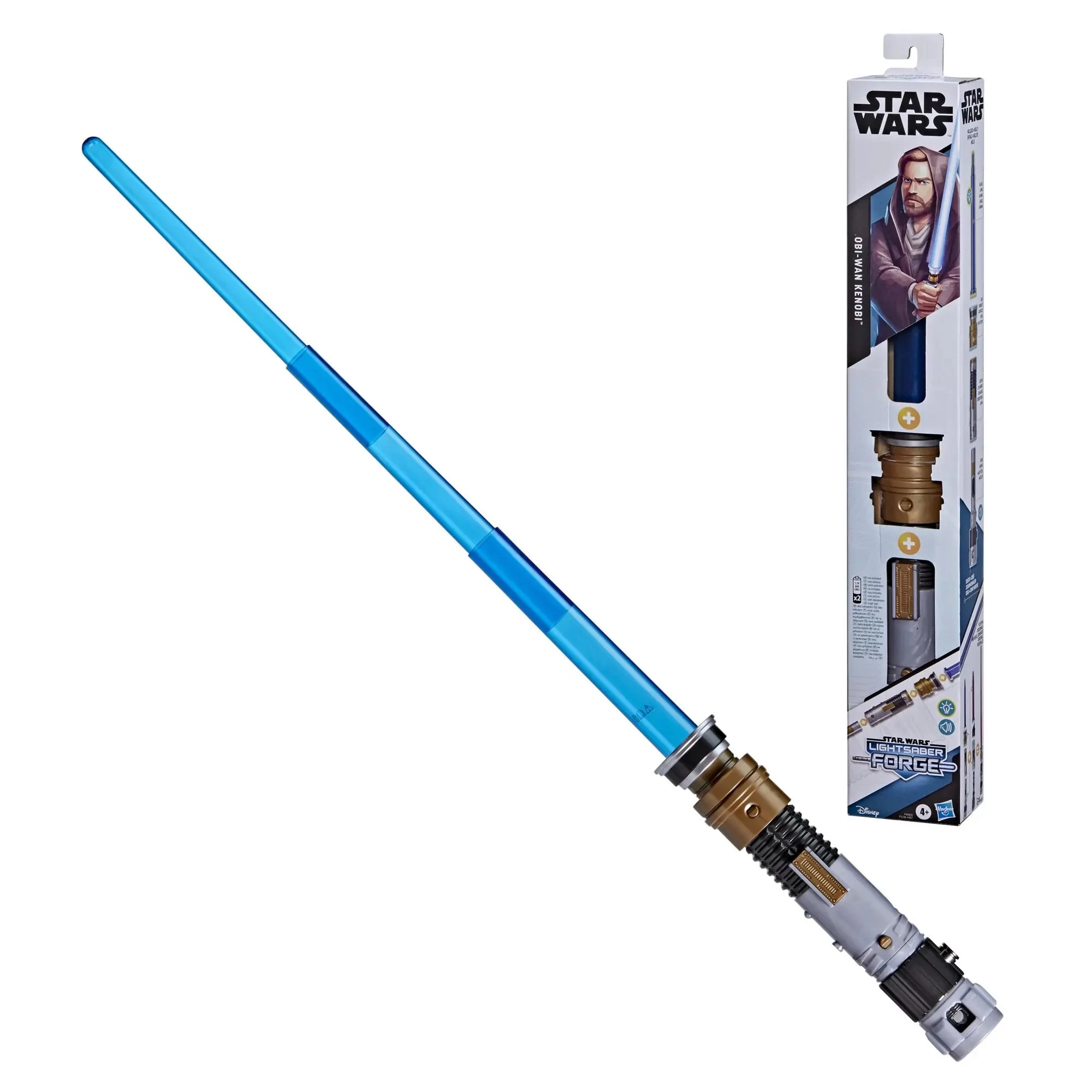 Star Wars Forge Obi-Wan Kenobi Electronic Lightsaber 3 Star Wars Forge Obi-Wan Kenobi Electronic Lightsaber