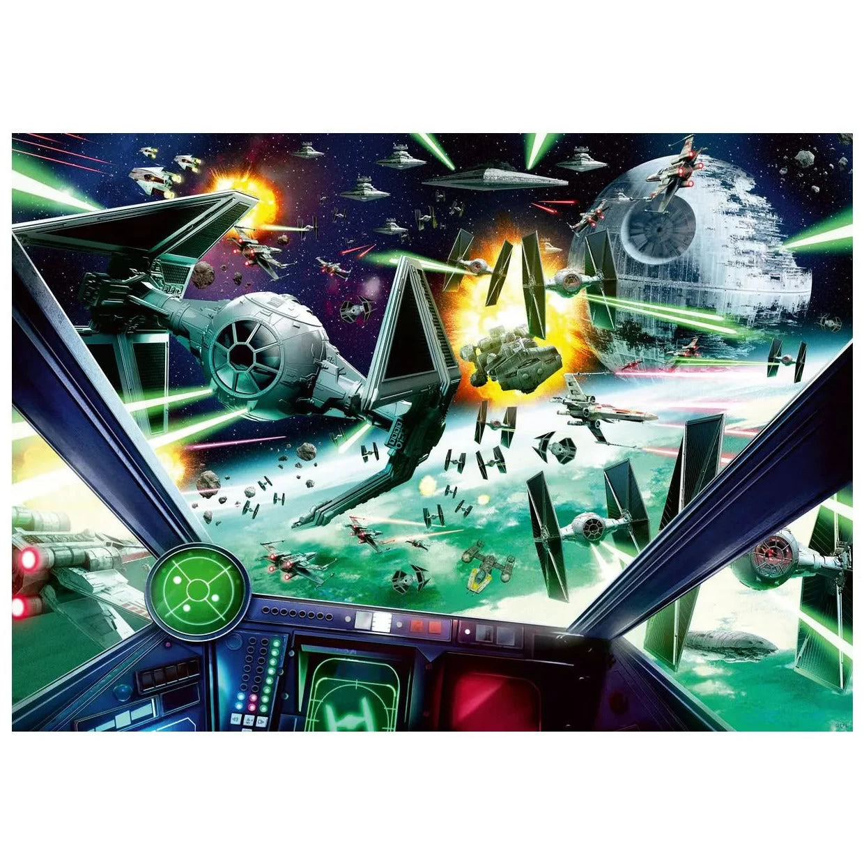 Ravensburger Star Wars X-Wing Cockpit 1000 Piece Jigsaw Puzzle 11 Ravensburger Star Wars X-Wing Cockpit 1000 Piece Jigsaw Puzzle - Image 9