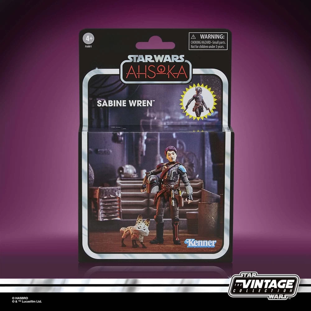 Star Wars: Ahsoka Vintage Collection Deluxe Action Figure Sabine Wren 4 Star Wars: Ahsoka Vintage Collection Deluxe Action Figure Sabine Wren - Image 2