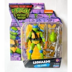 Teenage Mutant Ninja Turtles Mutant Mayhem Leonardo Action Figure -Children's Toy Store Teenage Mutant Ninja Turtles Mutant Mayhem Leonardo Action Figure Teenage Mutant Ninja Turtles 1690552075382