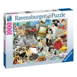 Ravensburger The 50's 1000 Piece Jigsaw Puzzle -Children's Toy Store The 50 s 1000 Piece Jigsaw Puzzle Ravensburger 1687968789773
