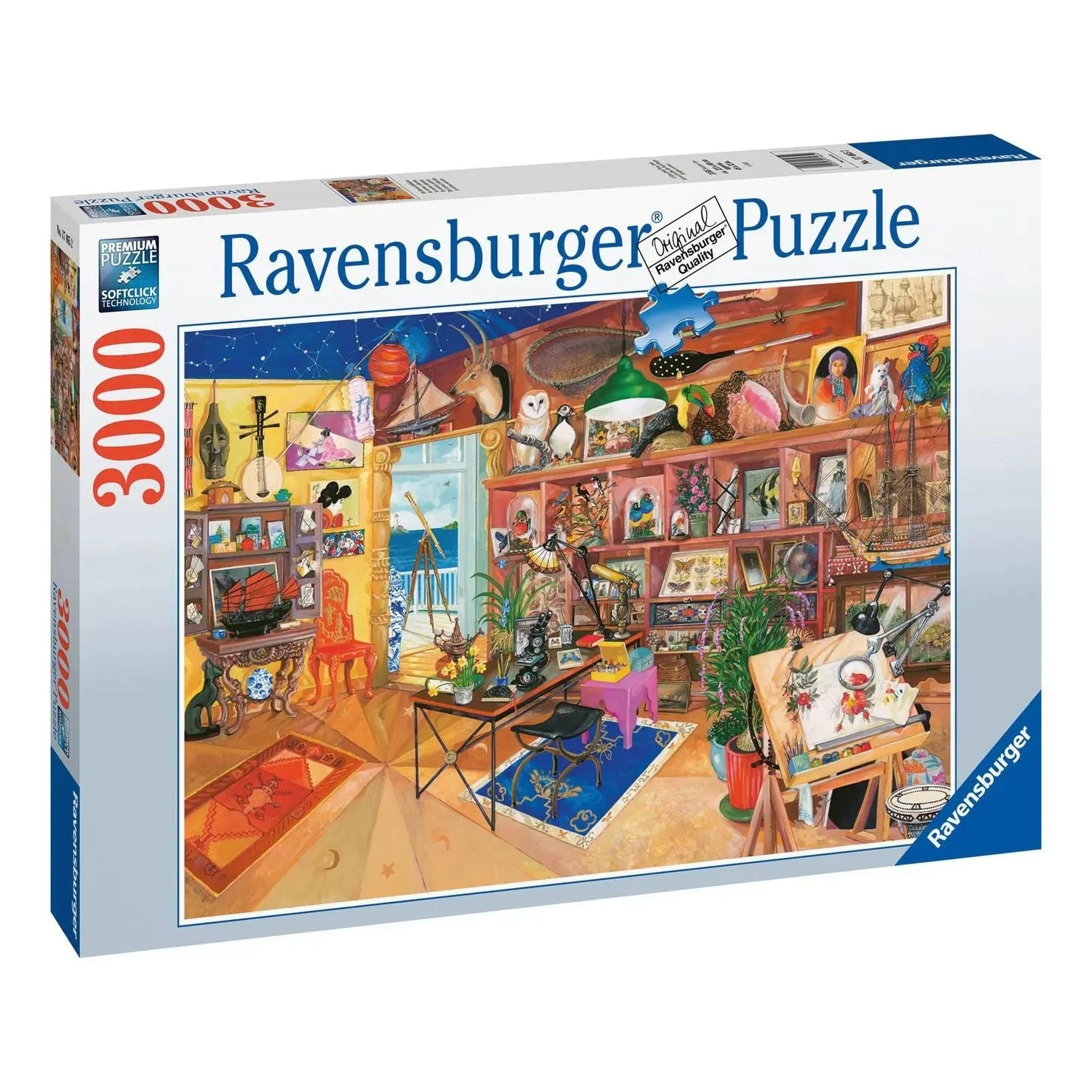 Ravensburger The Curious Collection 3000 Piece Jigsaw Puzzle 7 Ravensburger The Curious Collection 3000 Piece Jigsaw Puzzle - Image 5