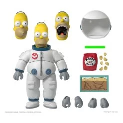 SUPER7 The Simpsons Ultimates Action Figure Deep Space Homer 18 Cm