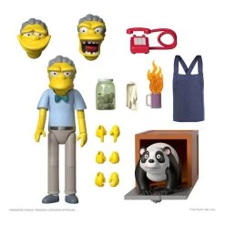 SUPER7 The Simpsons Ultimates Action Figure Moe 18 Cm
