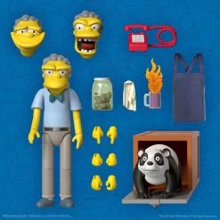 SUPER7 The Simpsons Ultimates Action Figure Moe 18 Cm -Children's Toy Store TheSimpsonsUltimatesActionFigureMoe18cm6