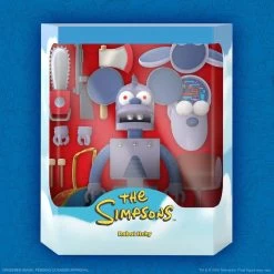 SUPER7 The Simpsons Ultimates Action Figure Robot Itchy 18 Cm -Children's Toy Store TheSimpsonsUltimatesActionFigureRobotItchy18cm5