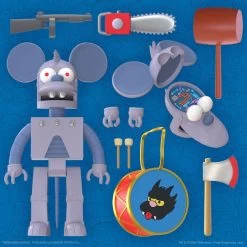 SUPER7 The Simpsons Ultimates Action Figure Robot Itchy 18 Cm -Children's Toy Store TheSimpsonsUltimatesActionFigureRobotItchy18cm6