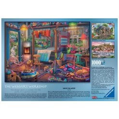 Ravensburger The Weaver's Workshop 1000 Piece Jigsaw Puzzle -Children's Toy Store TheWeaver sWorkshop1000PieceJigsawPuzzle3