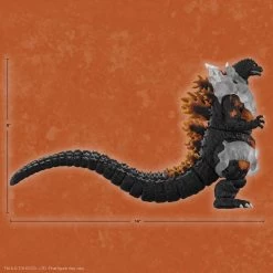 SUPER7 Toho Ultimates Action Figure Burning Godzilla 1995 20 Cm -Children's Toy Store TohoUltimatesActionFigureBurningGodzilla199520cm4