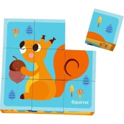 Tooky Toy Wooden Animal Block Puzzle -Children's Toy Store Tooky Toy Wooden Animal Block Puzzle Tooky Toy 1682693814