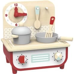 Tooky Toy Wooden Kitchen & BBQ Playset