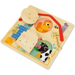 Tooky Toy Wooden Latches Activity Board -Children's Toy Store Tooky Toy Wooden Latches Activity Board Tooky Toy 1688048610738