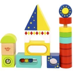 Tooky Toy Wooden Multifunction Block -Children's Toy Store Tooky Toy Wooden Multifunction Block Tooky Toy 1682692081