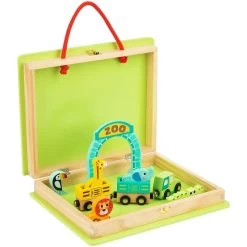 Tooky Toy Wooden Tabletop Railroad Zoo -Children's Toy Store Tooky Toy Wooden Tabletop Railroad Zoo Tooky Toy 1682693125