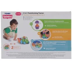 Tomy Toomies 2-in-1 Transforming Tractor -Children's Toy Store Toomies2 in 1TransformingTractor17