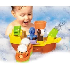 Tomy Toomies Pirate Ship Bath Toy -Children's Toy Store ToomiesPirateShipBathToy6