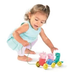 Tomy Toomies Pull Along Peppa -Children's Toy Store ToomiesPullAlongPeppa3
