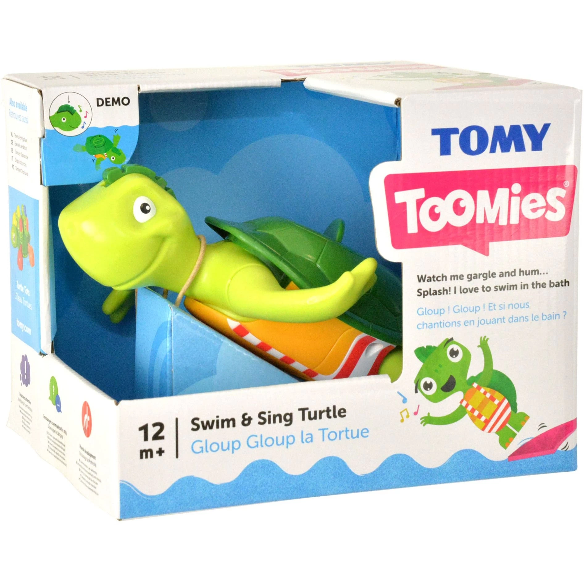 Tomy Toomies Swim & Sing Turtle 3 Tomy Toomies Swim & Sing Turtle
