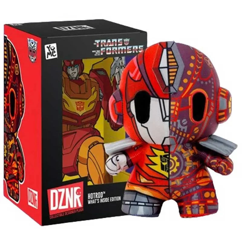 Transformers DZNR Plush Toy - Hot Rod 3 Transformers DZNR Plush Toy - Hot Rod