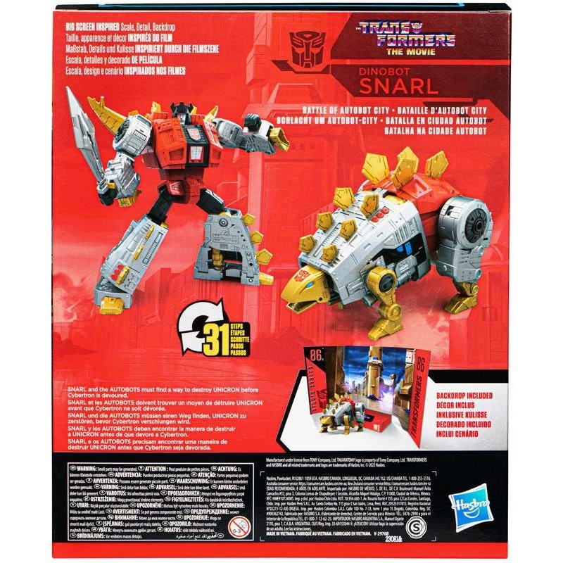 Transformers Studio Series Leader 86-19 Dinobot Snarl Figure 6 Transformers Studio Series Leader 86-19 Dinobot Snarl Figure - Image 4