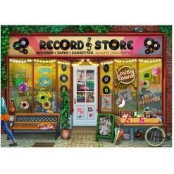 Ravensburger Vintage Vinyl 1000 Piece Jigsaw Puzzle 13 Ravensburger Vintage Vinyl 1000 Piece Jigsaw Puzzle -Children's Toy Store VintageVinyl1000PieceJigsawPuzzle6