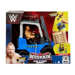 WWE Wrekkin Forklift With Brock Lesnar Figure