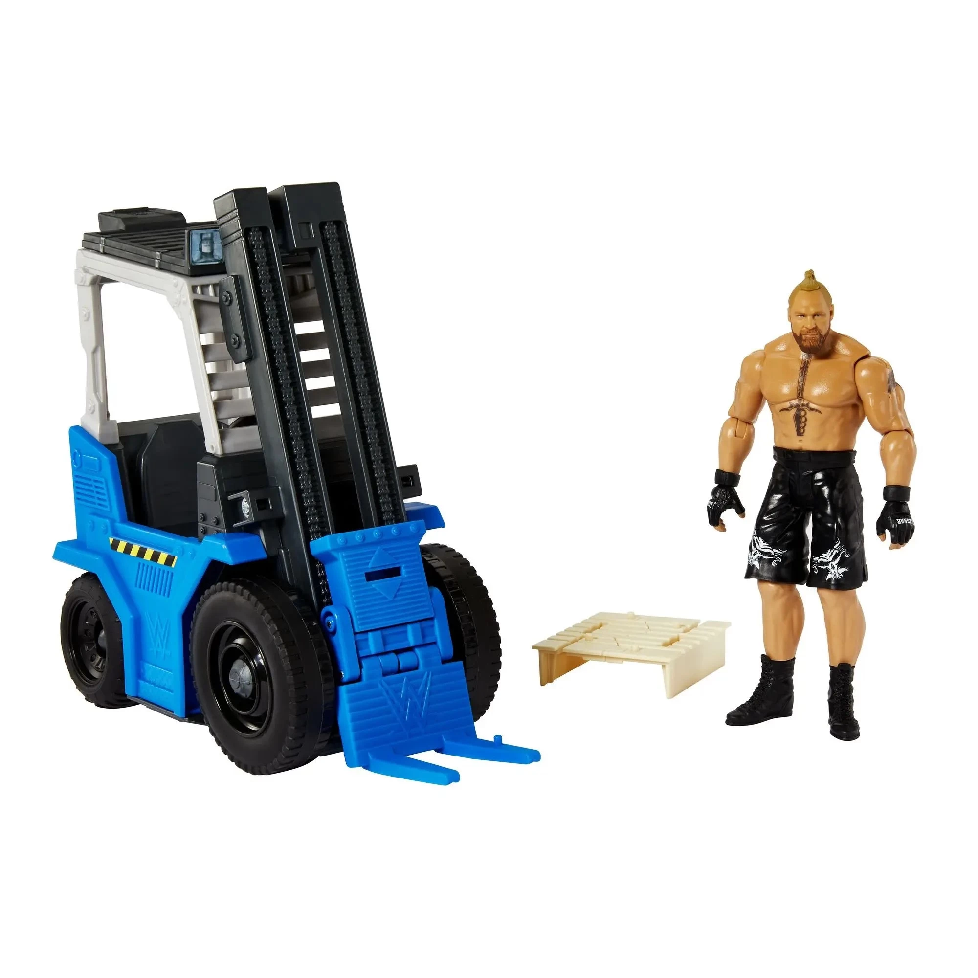 WWE Wrekkin Forklift With Brock Lesnar Figure 4 WWE Wrekkin Forklift With Brock Lesnar Figure - Image 2