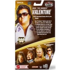 WWE Elite Collection Series 20 Greg The Hammer Valentine Action Figure -Children's Toy Store WWEEliteCollectionSeries20GregTheHammerValentineActionFigure5