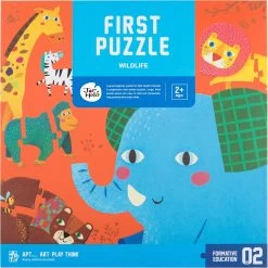 Jar Melo Wildlife Animals My First Puzzle Set