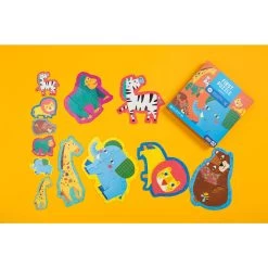 Jar Melo Wildlife Animals My First Puzzle Set -Children's Toy Store WildlifeAnimalsMyFirstPuzzleSet4