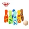 Tooky Toy Wooden Bowling Game -Children's Toy Store WoodenBowlingGame2