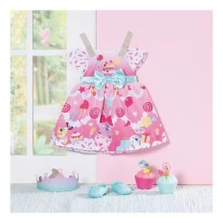 Baby Born Deluxe Birthday Dress 43cm -Children's Toy Store babybornbirthdaydress6