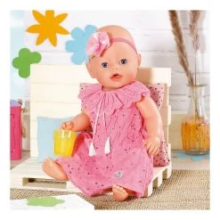 Baby Born Trendy Flower Dress 43cm -Children's Toy Store babybornpinkdress3