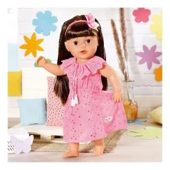 Baby Born Trendy Flower Dress 43cm -Children's Toy Store babybornpinkdress4