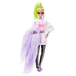 Barbie Extra Neon Green Hair Doll -Children's Toy Store barbieextraneongreenhairdoll5
