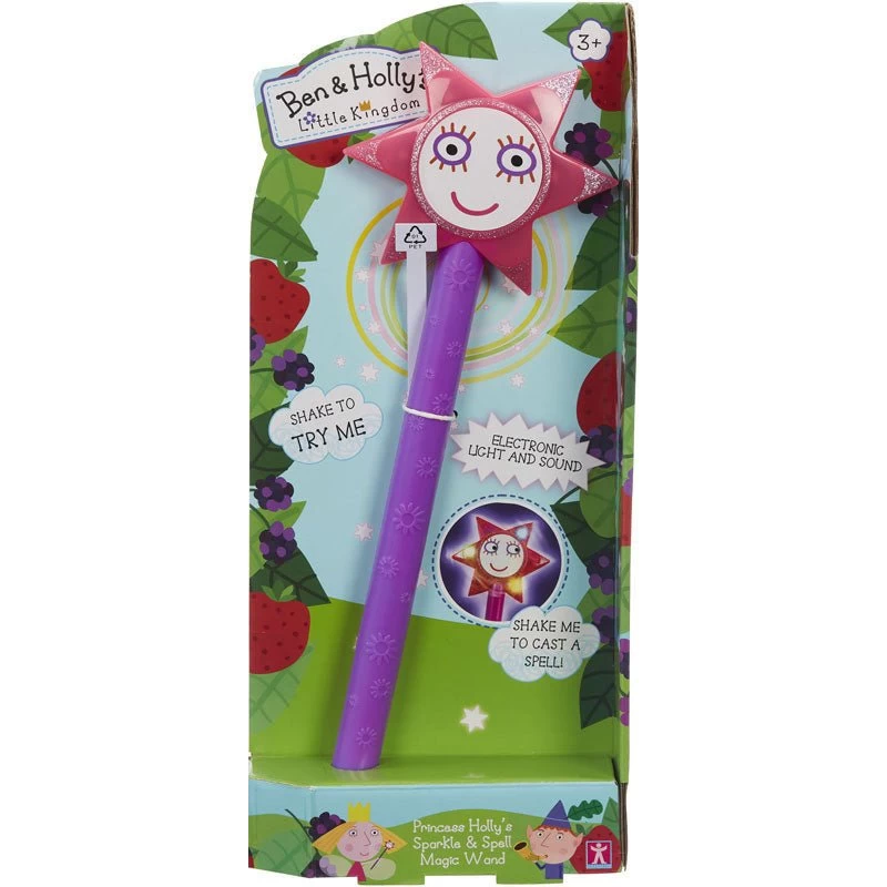 Ben & Holly's Little Kingdom Princess Holly's Sparkle And Spell Wand 3 Ben & Holly's Little Kingdom Princess Holly's Sparkle And Spell Wand