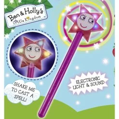 Ben & Holly's Little Kingdom Princess Holly's Sparkle And Spell Wand 7 Ben & Holly's Little Kingdom Princess Holly's Sparkle And Spell Wand -Children's Toy Store ben hollys little kingdom princess hollys sparkle and spell wand 321427