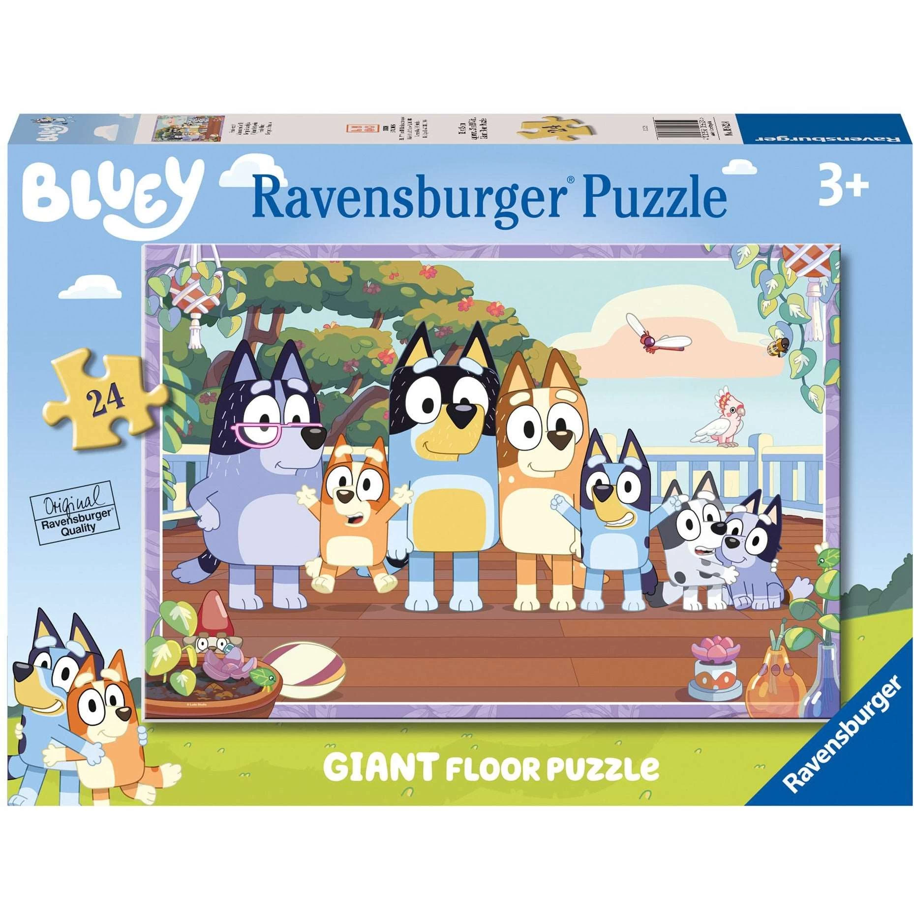 Ravensburger Bluey 24 Piece Giant Floor Jigsaw Puzzle 3 Ravensburger Bluey 24 Piece Giant Floor Jigsaw Puzzle