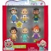 Cocomelon Family & Friends 6 Figure Pack -Children's Toy Store cocomelonfriendsfigures