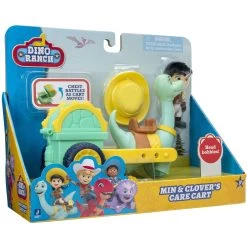 Dino Ranch Min & Clover's Care Cart -Children's Toy Store dino ranch min clovers care cart 884606