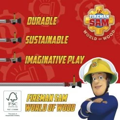Fireman Sam Wooden Jupiter & Figure -Children's Toy Store firemansamwoodenjupiter7
