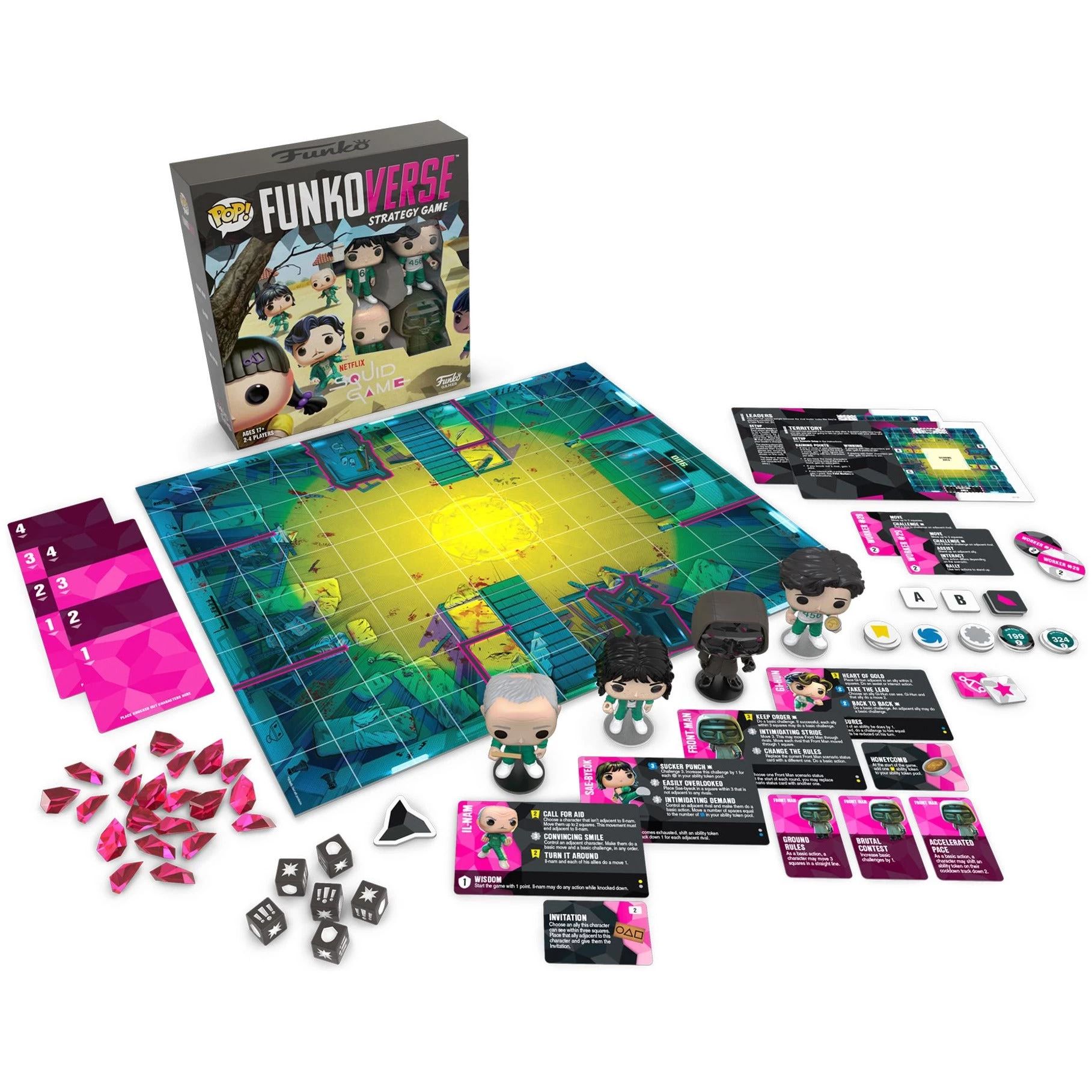 Funko Games - Squid Game Strategy Game 5 Funko Games - Squid Game Strategy Game - Image 3